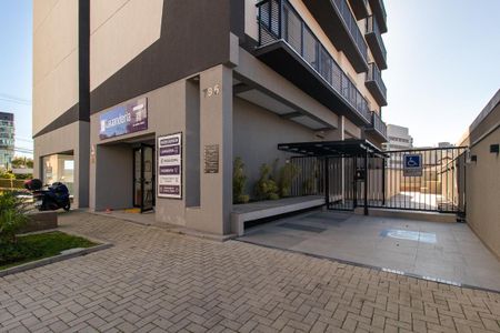 Studio à venda com 35m², 1 quarto e sem vaga Studio à venda com 35m², 1 quarto e sem vagaFachada do bloco
