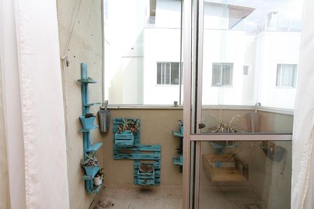 Varanda da Sala de apartamento à venda com 2 quartos, 116m² em Estrela Dalva, Belo Horizonte