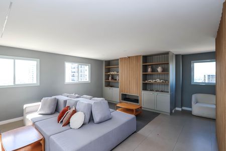 Espaço de convivência de kitnet/studio para alugar com 1 quarto, 29m² em Vila Dom Pedro I, São Paulo