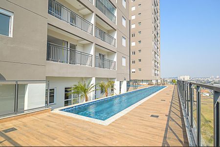 Área comum - Piscina de apartamento para alugar com 2 quartos, 50m² em Vila Mussolini, São Bernardo do Campo
