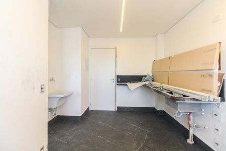 Studio à venda com 27m², 1 quarto e sem vagaCozinha 