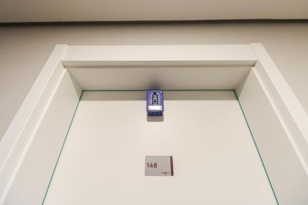 Studio à venda com 27m², 1 quarto e sem vagaLockbox Instalada 