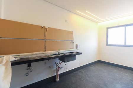 Studio à venda com 27m², 1 quarto e sem vagaCozinha 