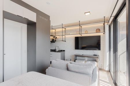 Studio para alugar com 28m², 1 quarto e sem vagaQuarto