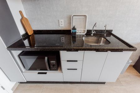 Studio para alugar com 28m², 1 quarto e sem vagaCozinha