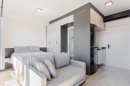 Studio para alugar com 28m², 1 quarto e sem vagaQuarto