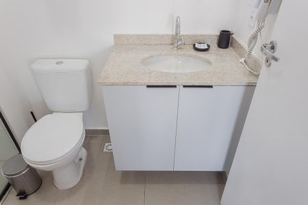 Studio para alugar com 28m², 1 quarto e sem vagaBanheiro