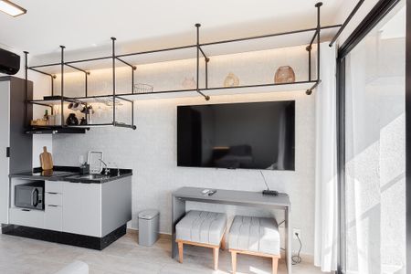 Studio para alugar com 28m², 1 quarto e sem vagaCozinha
