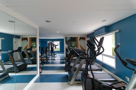 Apartamento para alugar com 108m², 3 quartos e 2 vagas Apartamento para alugar com 108m², 3 quartos e 2 vagasÁrea comum - Academia