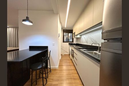 Studio para alugar com 39m², 1 quarto e sem vagaCozinha 