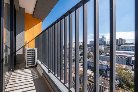 Studio - Varanda de kitnet/studio para alugar com 1 quarto, 28m² em Vila Madalena, São Paulo
