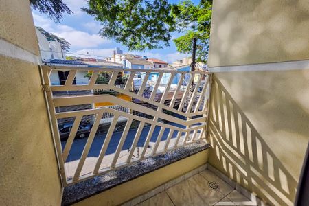 Varanda da Suíte de apartamento à venda com 2 quartos, 100m² em Parque Novo Oratório, Santo André