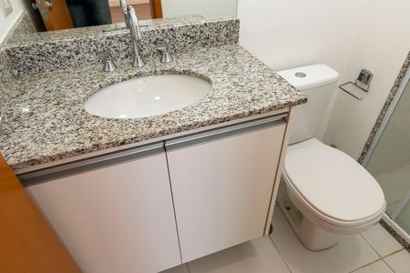 Apartamento à venda com 62m², 2 quartos e 1 vaga Apartamento à venda com 62m², 2 quartos e 1 vagaBANHEIRO QUARTO Nº 2 - SUITE