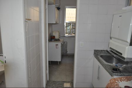 Área de serviço de apartamento à venda com 3 quartos, 120m² em Riachuelo, Rio de Janeiro