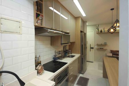Cozinha de apartamento à venda com 1 quarto, 50m² em Jardim Ibitirama, São Paulo