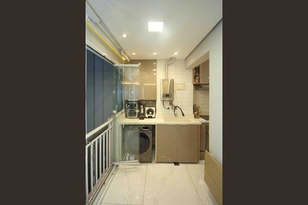 Varanda de apartamento à venda com 1 quarto, 50m² em Jardim Ibitirama, São Paulo