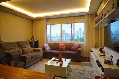 Sala de apartamento para alugar com 3 quartos, 93m² em Petrópolis, Porto Alegre
