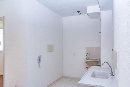 Cozinha - Área de serviço de apartamento para alugar com 2 quartos, 46m² em Fazenda da Juta, São Paulo
