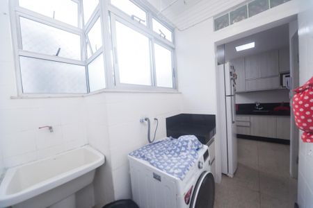 Área de Serviço de apartamento à venda com 3 quartos, 125m² em Sion, Belo Horizonte