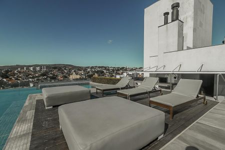 Apartamento para alugar com 40m², 1 quarto e 1 vaga Apartamento para alugar com 40m², 1 quarto e 1 vagaÁrea comum - Piscina