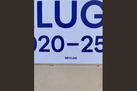 PLAQUINHA INSTALADA_BBYX-249 de casa para alugar com 3 quartos, 65m² em Califórnia, Belo Horizonte