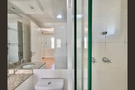 Banheiro da Suíte de apartamento para alugar com 2 quartos, 80m² em Moinho Velho, São Paulo