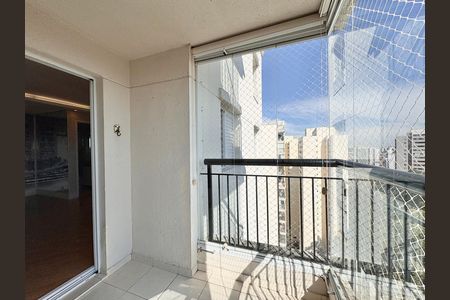 Varanda da Sala de apartamento para alugar com 2 quartos, 80m² em Moinho Velho, São Paulo