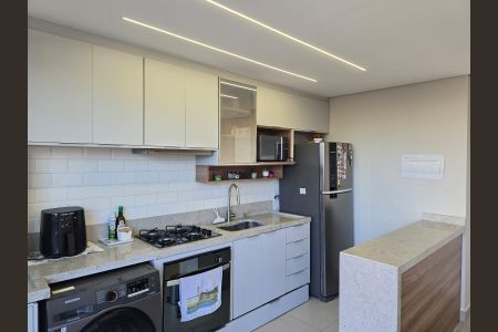 Cozinha e Área de Serviço de apartamento à venda com 2 quartos, 43m² em Vila Rosalia, Guarulhos