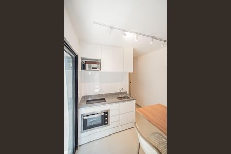 Cozinha de kitnet/studio para alugar com 1 quarto, 38m² em Vila Clementino, São Paulo