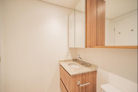 Banheiro de kitnet/studio para alugar com 1 quarto, 38m² em Vila Clementino, São Paulo