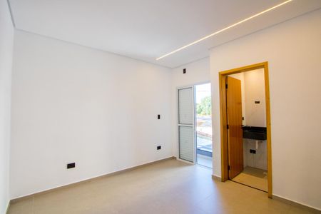 Quarto 1 - Suíte de casa à venda com 3 quartos, 104m² em Vila Eldizia, Santo André