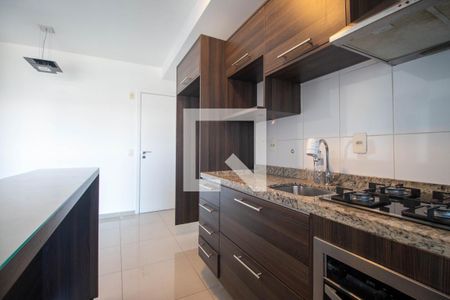 Cozinha de apartamento para alugar com 1 quarto, 39m² em Santo Amaro, São Paulo