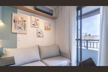 Foto 02 de kitnet/studio para alugar com 1 quarto, 27m² em Vila Nova Conceição, São Paulo