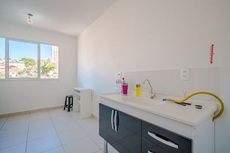 Cozinha de apartamento para alugar com 2 quartos, 33m² em Jardim Celeste, São Paulo