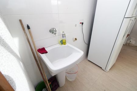 Área de Serviço de apartamento à venda com 2 quartos, 102m² em Vila Linda, Santo André