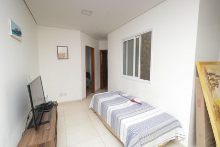 Sala de apartamento à venda com 2 quartos, 102m² em Vila Linda, Santo André
