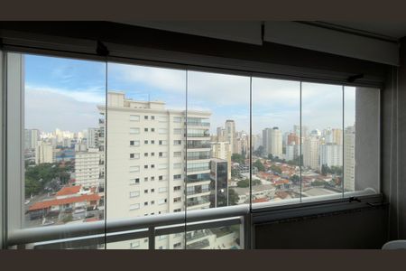 Varanda de kitnet/studio à venda com 1 quarto, 38m² em Campo Belo, São Paulo