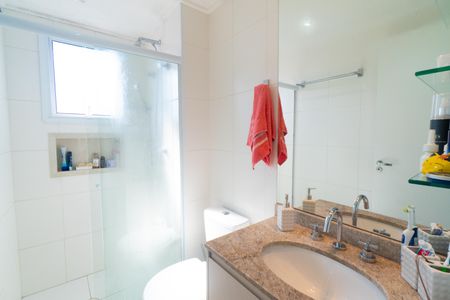 Banheiro da Suíte de apartamento à venda com 3 quartos, 81m² em Vila Santa Catarina, São Paulo
