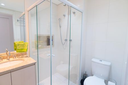 Banheiro Social de apartamento à venda com 3 quartos, 81m² em Vila Santa Catarina, São Paulo