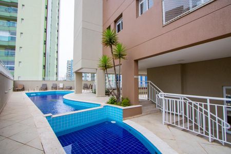 Área comum - Piscina de apartamento para alugar com 3 quartos, 164m² em Vila Guiomar, Santo André