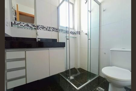 Banheiro de apartamento para alugar com 3 quartos, 75m² em Graça, Belo Horizonte