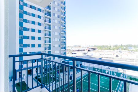 Varanda da Sala de apartamento para alugar com 2 quartos, 37m² em Centro, Guarulhos