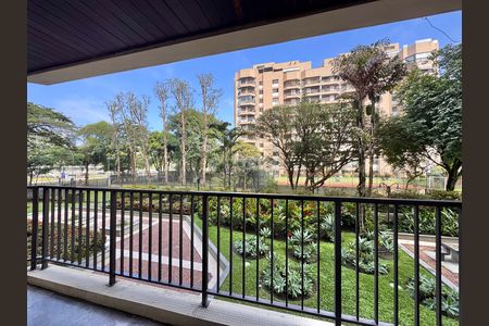 Apartamento para alugar com 116m², 3 quartos e 2 vagasSuíte - Varanda