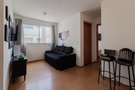 Sala/Sala de jantar de apartamento para alugar com 2 quartos, 48m² em Parque Sao Vicente, Mauá