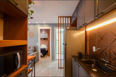 Apartamento para alugar com 40m², 2 quartos e sem vaga Apartamento para alugar com 40m², 2 quartos e sem vagaCozinha