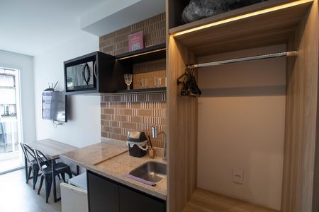 Studio para alugar com 23m², 1 quarto e sem vaga