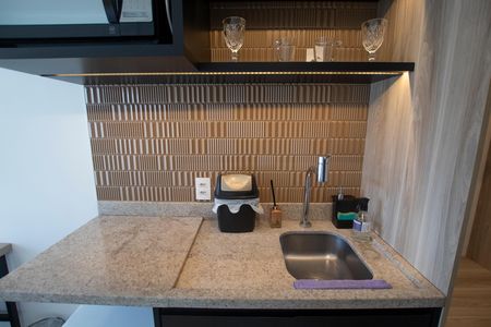 Studio para alugar com 23m², 1 quarto e sem vaga