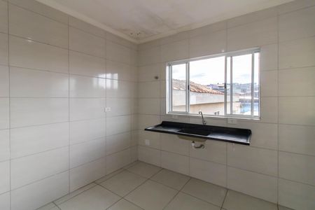 Cozinha de casa para alugar com 1 quarto, 30m² em Jardim Santa Cecilia, Guarulhos