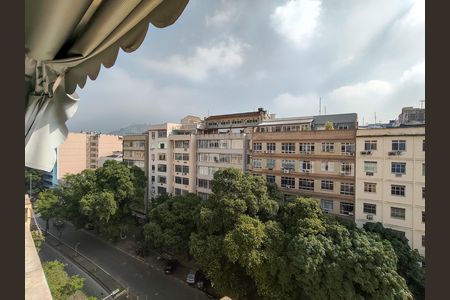 Vista da Sala de apartamento à venda com 2 quartos, 78m² em Tijuca, Rio de Janeiro