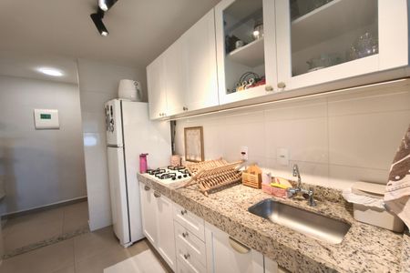 Cozinha de apartamento à venda com 2 quartos, 54m² em Residencial Villa Garden, Campinas